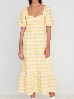 Faithfull The Brand Gianna Linen Dress